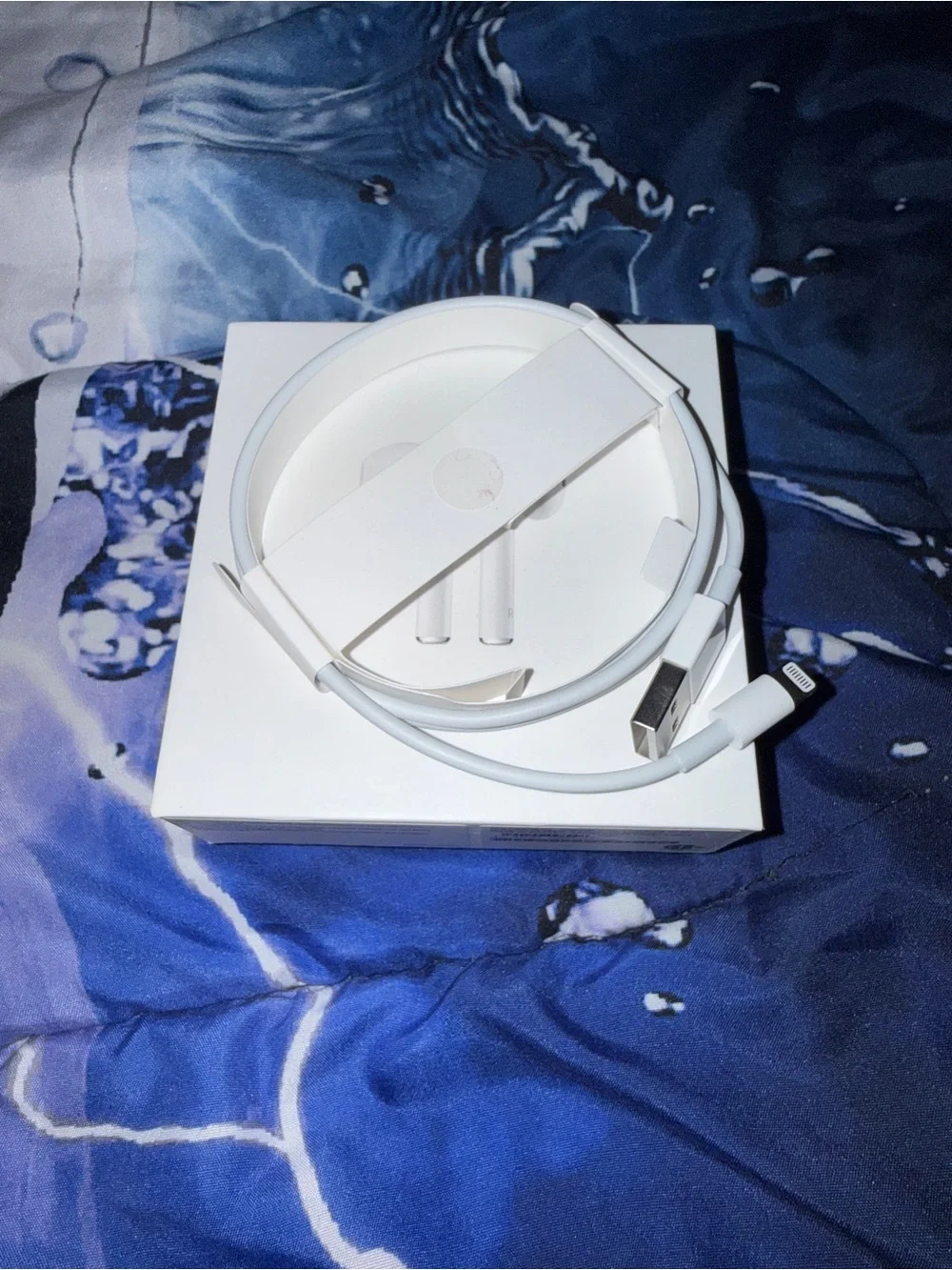 2 Apple White Lightning to USB Charging Cable